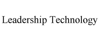 LEADERSHIP TECHNOLOGY