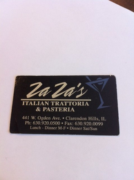 ZAZA'S ITALIAN TRATTORIA & PASTERIA