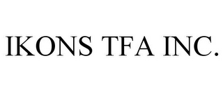 IKONS TFA INC.