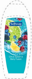 SOFTSOAP CITRUS SPLASH & BERRY FUSION