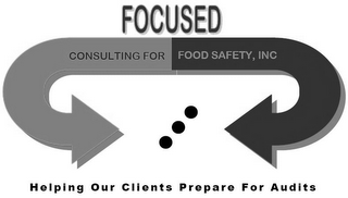 FOCUSED CONSULTING FOR FOOD SAFETY, INC. HELPING OUR CLIENTS PREPARE FOR AUDITS