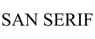 SAN SERIF