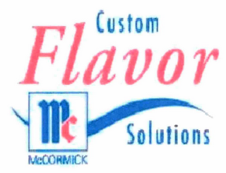 MC MCCORMICK CUSTOM FLAVOR SOLUTIONS