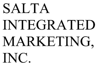 SALTA INTEGRATED MARKETING, INC.