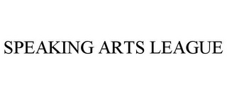 SPEAKING ARTS LEAGUE