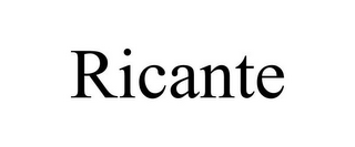 RICANTE