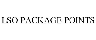 LSO PACKAGE POINTS