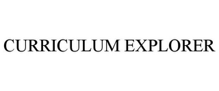 CURRICULUM EXPLORER