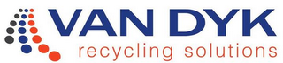 VAN DYK RECYCLING SOLUTIONS