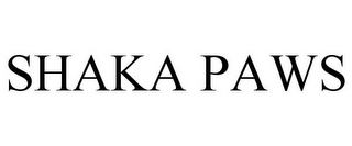 SHAKA PAWS