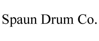 SPAUN DRUM CO.