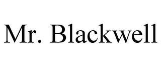 MR. BLACKWELL