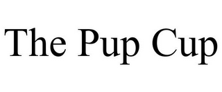 THE PUP CUP