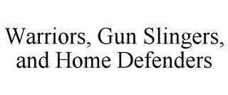 WARRIORS, GUN SLINGERS, AND HOME DEFENDERS