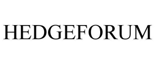 HEDGEFORUM