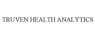 TRUVEN HEALTH ANALYTICS