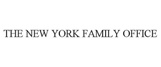 THE NEW YORK FAMILY OFFICE