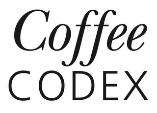 COFFEE CODEX