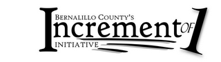 BERNALILLO COUNTY'S INCREMENT OF 1 INITIATIVE