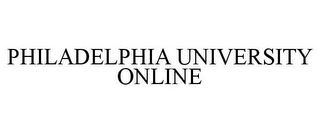 PHILADELPHIA UNIVERSITY ONLINE