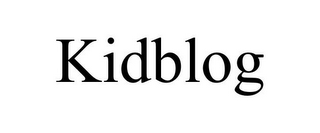 KIDBLOG