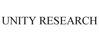 UNITY RESEARCH