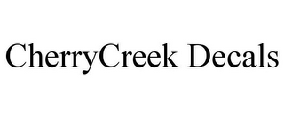 CHERRYCREEK DECALS