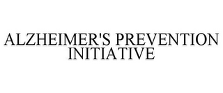 ALZHEIMER'S PREVENTION INITIATIVE