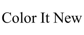 COLOR IT NEW