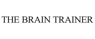 THE BRAIN TRAINER