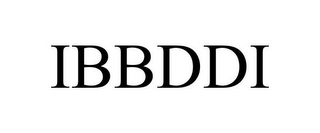 IBBDDI