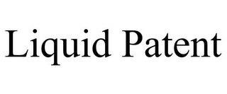 LIQUID PATENT