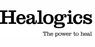 HEALOGICS THE POWER TO HEAL