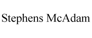 STEPHENS MCADAM