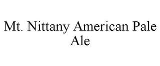 MT. NITTANY AMERICAN PALE ALE