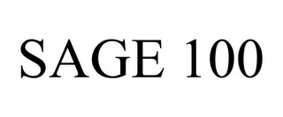 SAGE 100