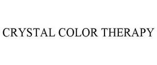 CRYSTAL COLOR THERAPY