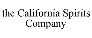 THE CALIFORNIA SPIRITS COMPANY
