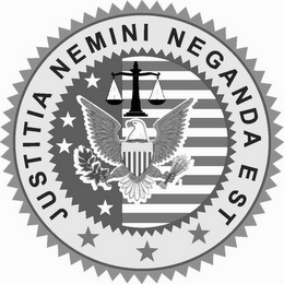 JUSTITIA NEMINI NEGANDA EST