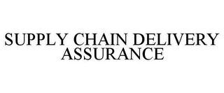 SUPPLY CHAIN DELIVERY ASSURANCE