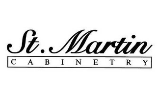 ST. MARTIN C A B I N E T R Y