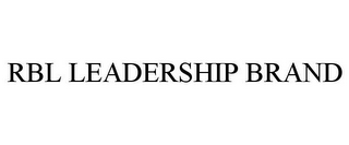 RBL LEADERSHIP BRAND