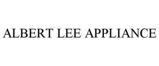 ALBERT LEE APPLIANCE