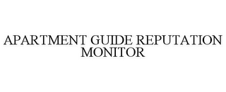 APARTMENT GUIDE REPUTATION MONITOR