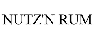 NUTZ'N RUM