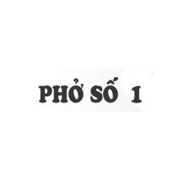 PHO SO 1