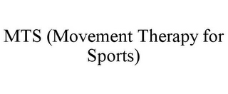 MTS (MOVEMENT THERAPY FOR SPORTS)