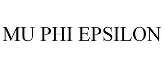 MU PHI EPSILON