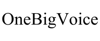 ONEBIGVOICE