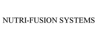 NUTRI-FUSION SYSTEMS